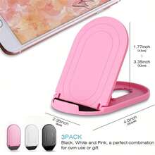 1pc Cartoon Bear Phone Holder Desk Decor Craft, Suitable As Birthday, Children's Day, Easter, Halloween, Christmas Gift, Slouchy Phone Stand Desk Ornament Bear Holder - Multicolor - View 11