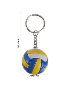 TENDYCOCO 2 Uds Llaveros De Voleibol Regalos De Voleibol Personalizados Para Mujeres Del Equipo,37562804 - Verde Lima - Ver 5