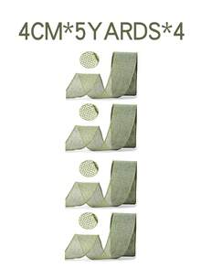 Fita de linho de 20/5 jardas com borda de arame - Material de poliéster, adequada para embrulhos de presentes, laços, guirlandas e decorações de árvores de Natal - Disponível em vários tamanhos e cores. Ideal para presentes femininos, presentes para o Dia das Mães, flores, estames, projetos de artesanato, decoração de ambientes, decoração de quartos, plantas, decoração de casamentos, etc. - Multicolorido - Ver 22