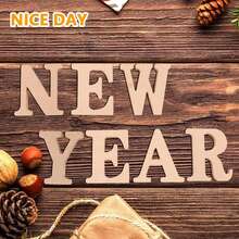 1 Stück 3D Holzbuchstabe für Tischplatte, weiße Blockbuchstaben für Dekor zum Aufstellen, Party Deko, A-Z Buchstaben, 3D Deko für Hochzeiten, Geburtstage und Zuhause, Sommer Geschenke Strand Schulmaterial Raumdekoration - Aprikosenfarben - Übersicht 8