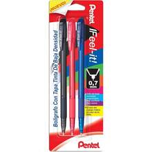 Pentel BX427BP3-M Boligrafo Feel-It 0.7 mm BP 3 piezas Color ABC - abecedario - Ver 1