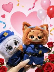 1. 疯狂动物城：无论多累，你都得吃点东西。本系列包括毛绒玩具、盲盒和收藏玩具。史迪奇手里拿着甜甜圈、奶茶和菠萝冰淇淋，造型可爱。 - 彩色 - 查看 8