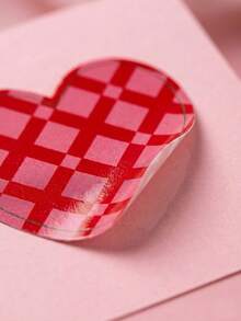 48 piezas de pegatinas con forma de corazón para el Día de San Valentín, etiquetas de amor románticas rojas para sellar sobres, recuerdos de boda, scrapbooking y decoración de envoltorios de regalos DIY - Multicolor - Ver 3