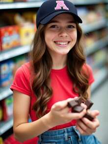 Mũ in chữ thời trang, đa năng, kiểu dáng thường ngày dành cho bé sơ sinh và trẻ em. - màu đen - Xem 3