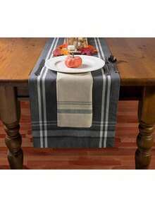 Table Mat - Black Stripes - View 7