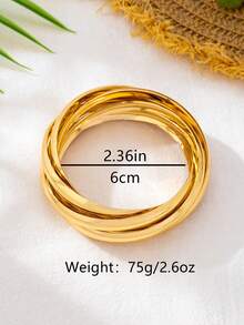 时尚精致几何多层缠绕手链，适合宴会、派对佩戴，亦可作为礼物赠送。