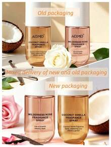 1瓶/2瓶50毫升巴西海滩系列喷雾，礼盒装，限量版香氛空气清新剂，多层香氛，持久留香，散发优雅阳光气息，融合花香、果香、柑橘香、椰子香、香草香、木香、海洋香和海滩香。 - 香草&椰子 - 查看 8