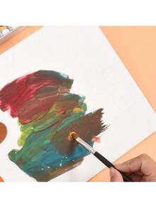 EstiloTendenciaGarosa Desechable A3 Tear Off Paper Palette Artista Pintura Paleta De Papel A Juego Pad Papel Recubierto Para Acuarela Pintura Al óLeo GouacheCalidad PremiumVersióN Mejorada - 1 - Ver 4