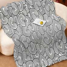 Adult Coloring Book Blanket - & Floral Mandala Heart Design With Love Lettering, Soft Flannel All-Season Cozy Throw For Relaxing Art Activity, Valentine'S Day Gift For Women & Men, Romantic Couples Gift Idea, Durable Bedspread Or Couch Cover Four Seasons Universal Multifunctional Blanket/Perfect Gift, 2D Printing Him, Her Gifts For Her, Him, Family, Boyfriend, Girlfriend, Father, Family, Mother, Lover, Daughter, Son, Grandfather, Grandmother, Friend, Classmate, Pet. Perfect Nap, Camping, Travel, Home, Daily Life, Office Decoration, Birthday, Anniversary, Valentine's Day, Thanksgiving, Christmas, Halloween, Mother's Day, Father's Day, Wedding, New Year Gifts,Back To School Season,Graduation Gift,Sofa,Bed,Car,Bedroom,Living Room,Office, Outdoor Camping, Beach,Wall Decoration,Newly Expanded Themed Collections To Meet A Variety Of Styles And Scenar. - 多色5 - 查看 3