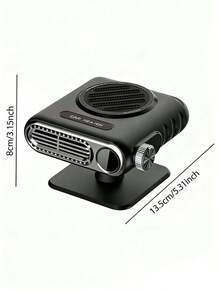 Portable Car Heater & Defogger - 12V Fast Heating Cigarette Lighter Powered, Heat & Fan For Quick Warm-Up, Fits Most Vehicles, Ideal For Winter Travel & Camping, Car Accessories
