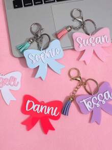 Personalized Name Keychain,Custom Keyring For Kids, Birthday Or Back To School Bag Charm - Custom Keychain - View 5