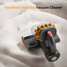 E.LUO Mattress Vacuum Cleaner, Bed Vacuum Cleaner With UV-C Light & High Heating Tech, 16Kpa Suction 400W Powerful Double-Cup Handheld Vacuums For Pillows, Cribs, Sofas And Pet Hair With HEPA - US A Type Plug(110-127V) - View 8