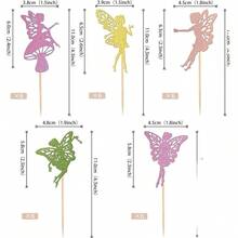 30pcs Cartoon & Anime Themed Happy Birthday Cake Decorative Picks - Multicolor - View 6