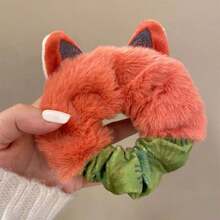 Disney 疯狂动物城朱迪·霍普斯和尼克·王尔德毛绒耳毛发圈