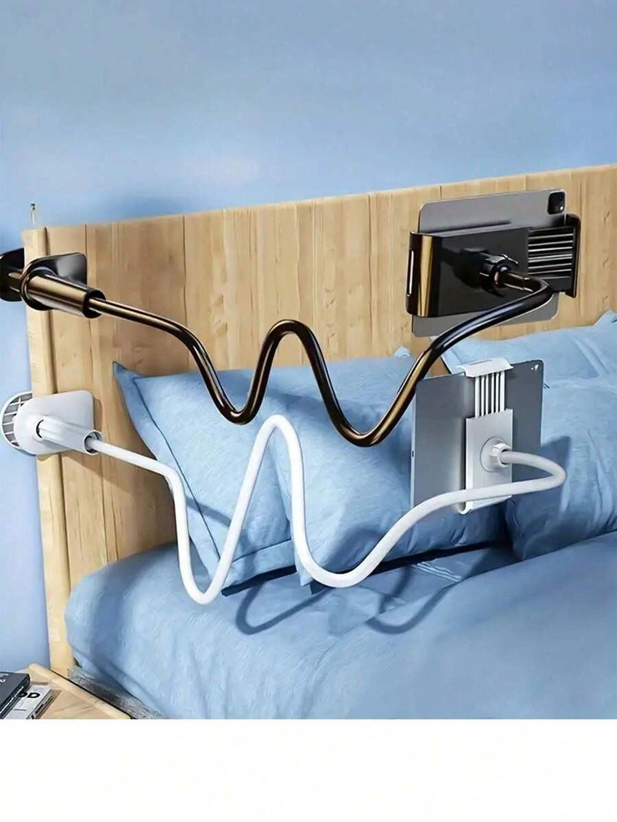 High-Quality Rotating Slouchy Bracket, Tablet Stand, Spiral Bedside Phone/Tablet Holder, Suitable For IPhone, Android Phones, Birthday Gift For Family And Friends, 360° Rotation - Multicolor - View 1