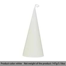 1PC White Multi-Shape Scented Candles Textured Decorative Pillar Candles Ins-Style Minimalist Home Decor Table Centerpiece Photo Prop Wedding Gift For Her Elegant Holiday Ambience Candles - White - View 14