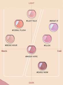 3CE Blushlighter Highlighter & Blush Duo Palette BEIGE HOUR, Multi-Functional Face Makeup Palette, Soft Radiant Finish, Buildable Luminous Colors, Natural Glowing Look, Compact Slim Packaging, Various Shades Available, 4.3g/0.15oz. Korean Cosmetics | K-Beauty - BEIGE HOUR - View 9