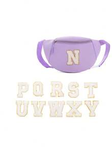 Gör-det-själv handgjord barnväska, sommar ny enkel mångsidig midjeväska, pojkar/flickor casual sportbröstväska, resväska, plånbok, myntbörs, ryggsäck, axelväska, crossbodyväska - Multifärgad - Visa 5