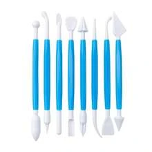 35pcs Ceramic Art Tools Set, Clay Sculpting Carving Ribs Silicone Modeling Tools For DIY Pottery - Picture Color - View 4
