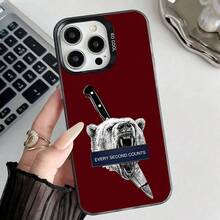 Comedy The-Bear Phone Case For  17,16,15,14,13,12,11,Pro,Max,Plus,E,Air,Mini Black Tpu Cover.Holiday Phone Accessories. - Z3 - View 7
