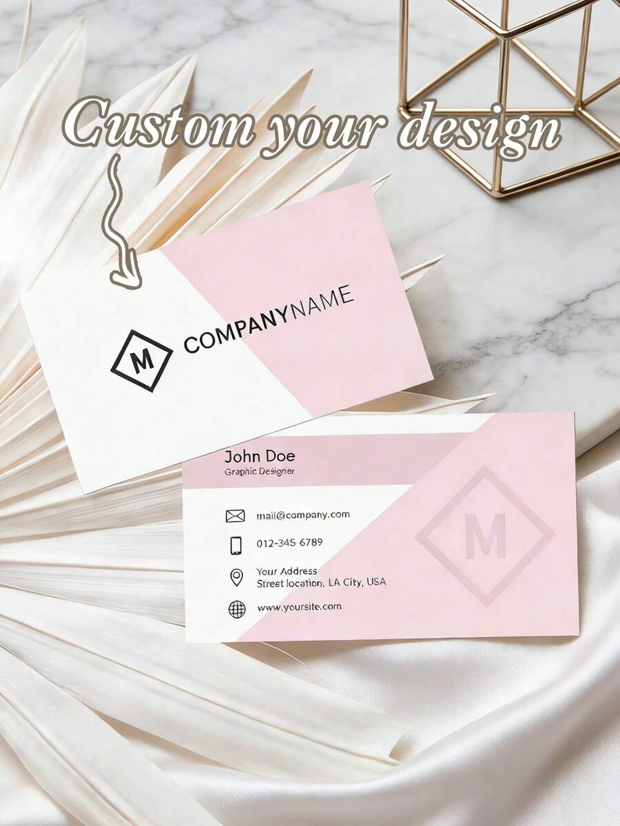 Servicio de impresión personalizada de tarjetas a doble cara: 100/200/500 piezas. Personaliza tarjetas de felicitación, tarjetas de visita, tarjetas laminadas. Sube diseños para crear tarjetas de visita, tarjetas personalizadas con texto e imágenes personalizadas, tarjetas personalizadas para salones de uñas y peluquerías, tarjetas de visita de escritorio, tarjetas de visita personalizadas, personalización de tarjetas de visita para negocios - Estilo1 - Ver 1