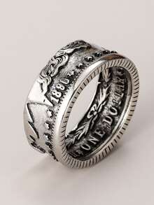 1枚复古雕刻摩根戒指，设计精致，适合日常佩戴和节日场合，是圣诞节、新年和情人节的完美礼物。 - 時尚 - 查看 11