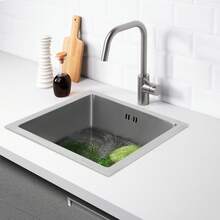 YUNRUX Kitchen Sinks - Silver - View 10