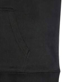 Sudadera con capucha con diseño de mano de esqueleto y hueso. - Negro - Ver 4