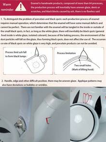 SummitPulse 1个复古郁金香叶珐琅咖啡壶，多功能平底冷水壶，茶壶，奶茶壶，适用于电磁炉或燃气灶加热，家居装饰茶壶，也适合作为节日和生日礼物送给亲朋好友。 - 彩色 - 查看 12