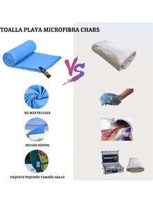 EstiloAVEDISTANTE Deportivas Toalla Microfibra Absorbente Secado Rápido Suave Compacta Ligero para Piscina Viaje Acampadas Deporte Gimnasio Yoga Pilates con Bolsa(60 * 38cm)Versión mejorada - gris - Ver 12