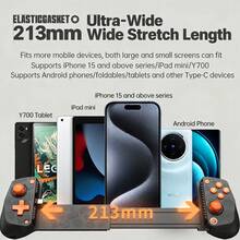 GAMESIR X5 Lite Game Controller: Features A Comfortable Grip, Non-Slip Texture, Hall Effect Joysticks, Type-C Interface, Elastic Silicone ABXY Buttons, And A Premium White Finish. - Absolute Zone Zero Bright Moon White - View 8