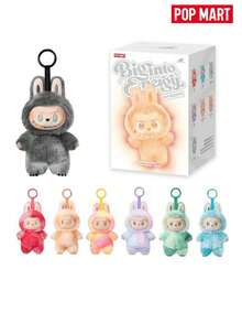 POP MART Labubu THE MONSTERS 3.0 Plush Keychain Blind Box 100% Authentic Cute Doll Figurine Valentine's Day Gift For Fans Bag Charm Collectible Toy(Only One Box) - Nhiều màu - Xem 1