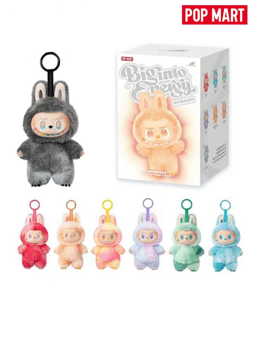POP MART Labubu THE MONSTERS 3.0 Plush Keychain Blind Box 100% Authentic Cute Doll Figurine Valentine's Day Gift For Fans Bag Charm Collectible Toy(Only One Box) - Nhiều màu - Xem 1