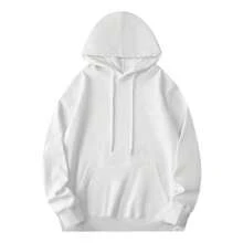 Unisex 100% Cotton 280GSM Hooded Sweatshirt - I'm A Skiing Dad Graphic Print - White - View 2