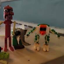 Italian Brainrot Animal Tung Tung Tung Sahur Building Blocks Traalalelo Tralala Shark Building Blocks Holiday Toy Gift - Multicolor - View 7