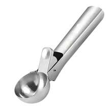 1pc Ice Cream Scoop Stacks Stainless Steel Ice Cream Digger Spoon Non-Stick Fruit Watermelon Ice Ball Maker Kitchen Gadgets Set