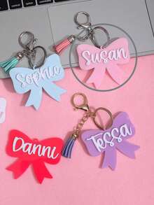 Personalized Name Keychain,Custom Keyring For Kids, Birthday Or Back To School Bag Charm - Custom Keychain - View 7