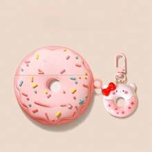 Para AirPods 4 3 2 1 Pro Pro2 Funda de Auriculares 3D Comida de Sushi Divertida Caricatura Silicona Protectora Caja de Auriculares Con Cubierta de Colgante﻿ - Sushi B - Ver 5