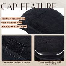 Peluca rizada corta con flequillo, peluca rizada esponjosa y voluminosa, peluca rizada grande, suave y esponjosa, cabello sintético natural, adecuada para uso diario y fiestas - Burdeos - Ver 9