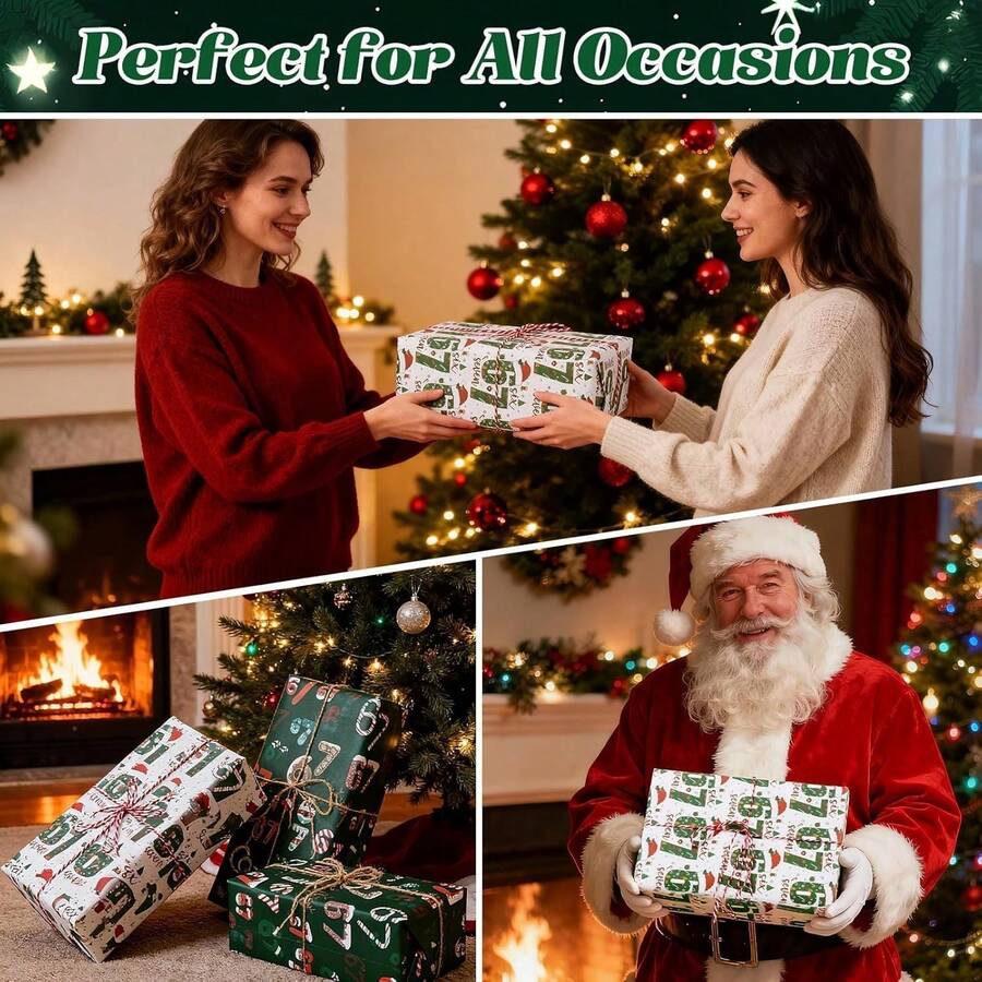 67 Meme Christmas Gift Wrap, 67 Christmas Wrapping Paper, 2025 Funny Holiday Gift Wrap, Unique 6 7 Xmas Festive Wrapping Papers Roll 6 7 Meme Xmas Giftwrap Paper Rolls