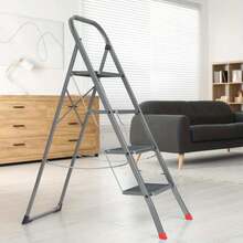 4PCS Heavy-Duty Anti Slip Rubber Ladder Foot Pad - Universal Replacement Safety Anti Slip Cap, Suitable For Telescopic Ladders