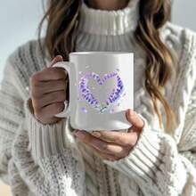 8pcs/Set UV DTF Heat Transfer Stickers, Valentine's Day Purple Heart Wreath Series Design, Cartoon Pattern, Waterproof Scratch-Resistant 3D Vinyl Film Stickers, Suitable For Glass Cups, Mugs, Refrigerators - High Quality Stickers, DIY Art Crystal Stickers