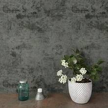 1 Roll Of Grey Cement Crack Self-Adhesive Wallpaper, Industrial Style Concrete Waterproof Removable Sticker, Suitable For Living Room, Kitchen, Bedroom, Bathroom Background Wall, Cabinet Countertop, Home Decoration Wall Panel, Furniture Renovation, Diy Tear Off Wallpaper, 40cm * 500/300/100cm - Dark Grey - View 13