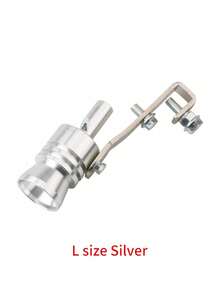 1个铝制涡轮哨排气管模拟器，通用排气管噪音发生器，适用于摩托车、卡车、汽车、越野车，汽车装饰配件，万圣节恶作剧，圣诞礼物 - 渦輪哨排氣管 - 查看 10
