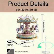 Hộp nhạc acrylic xoay 360 độ trang nhã với hình ảnh vũ công ba lê và bướm cùng cảnh hoa lá – Lý tưởng để trang trí bàn trong nhà và ngoài trời, phù hợp cho nhà cửa, văn phòng, đám cưới, quà tặng sinh nhật, thiết kế phẳng 2D, thẩm mỹ cổ điển. - Nhiều màu - Xem 4