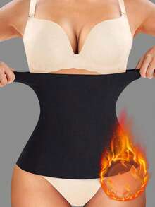 1 Piece Of Solid Color Seamless Women's Waist Trainer, Short Waist Strap, Waist Shaping Clothes, Women's Waist Seals, Women's Shaping Clothes, Waist Support Straps, Abdominal And Waist Shaping Corsets, Abdominal And Waist Shaping Corsets, Super Tight Compression Shaping Waist Belt, Breathable Waist Shaping Waist Belt, Suitable For Sitting And Fitness Yoga Exercises, Protecting Sports, Sexy Style - Multicolor - View 12