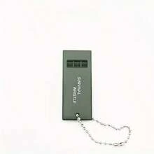 1pc Outdoor Survival Whistle, 3-In-1 Rescue Whistle, Emergency Whistle, Student Training Whistle, Referee Whistle, Suitable For Travel, Hiking, Adventure, Trekking, Climbing, Outdoor Survival, High-Pitched Earthquake Rescue Whistle, Applicable For Camping And Hiking Emergencies, Emergency Gear, Camping Supplies, Camping Accessories, Gift For Men - Multicolor - View 9