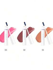 1/3 Pcs Long-Lasting Lip Liner Tattoo, Waterproof Peelable Lip Stain, Semi-Permanent Matte Lipstick For Girls And Women - Nhiều màu - Xem 5