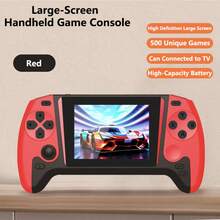 Máy chơi game cầm tay YIYI 500 trong 1, máy chơi game cổ điển, máy chơi game video di động, tích hợp 500 trò chơi cổ điển, màn hình lớn HD 3.5 inch, pin sạc 1020mAh, hỗ trợ chơi 2 người và kết nối TV, quà tặng Giáng sinh/Sinh nhật, phù hợp cho cả nam và nữ, 1 máy (1 người chơi/2 người chơi) - Nhiều màu - Xem 13