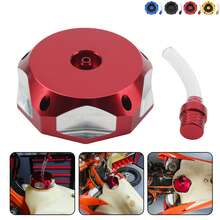 PowerMotor Motorcycle Fuel Tank Cap Suitable For CR CRF XR TZ WR Kawasaki KFX KLX KX And KXF Series Motorcycles, CNC Fuel Tank Cap - A - View 1
